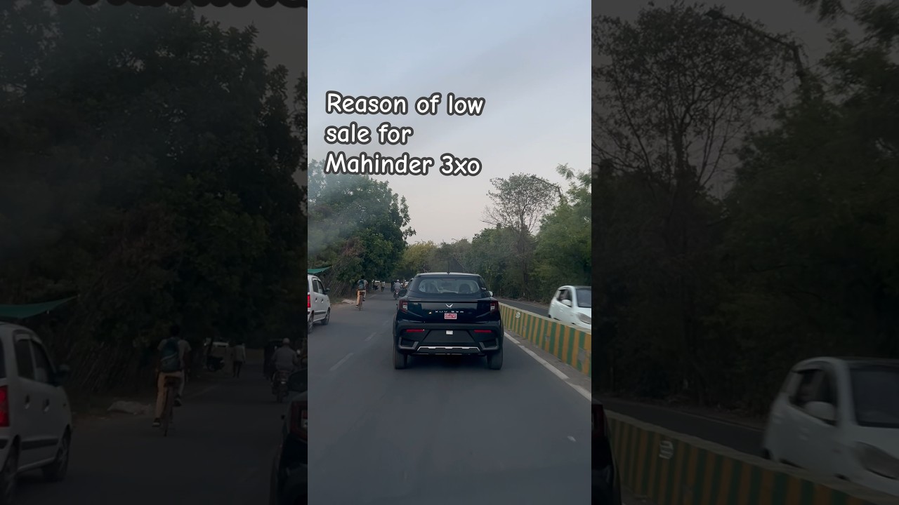 Why low sale for mahindra 3xo🧐? #shorts #viral #3xo #mahindra #suv #foryou #anandmahindra #tata