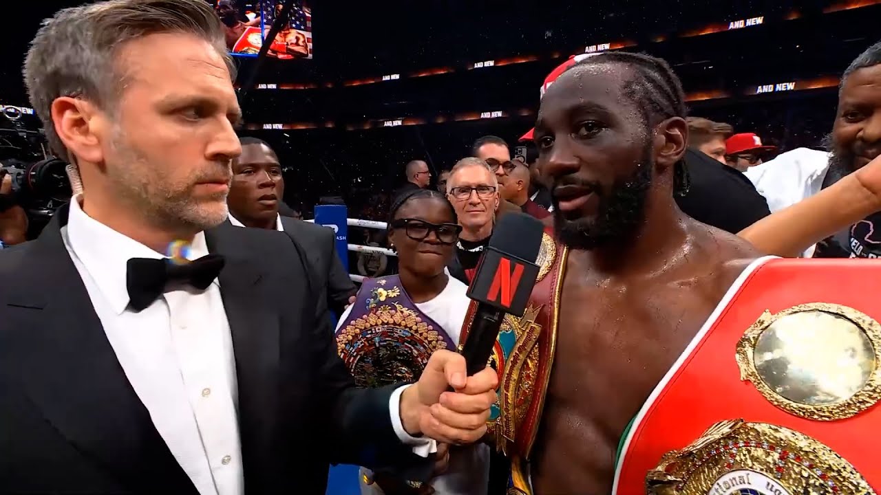 Terence Crawford FIRST REACTION To BEATING Canelo Alvarez | POST FIGHT INTERVIEW