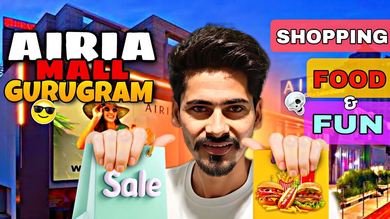 Airia Mall Gurgaon Walkthrough | Airia Mall in Gurugram -Gurgaon Salman vlog1