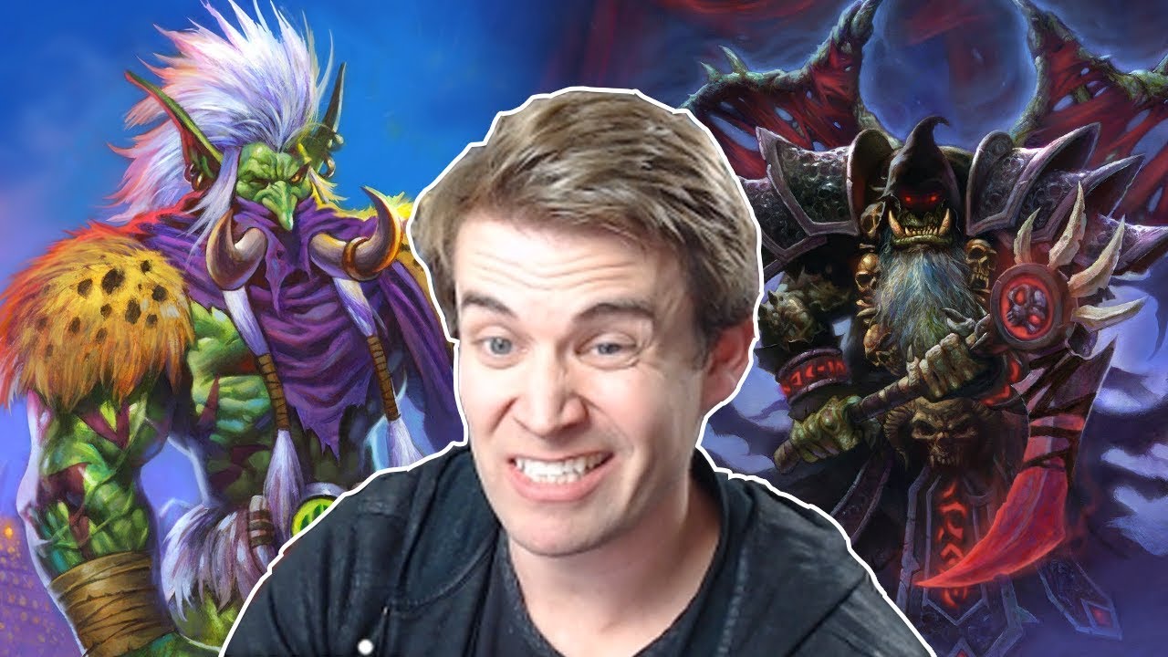 (Hearthstone) Задание и Гул'дан против Зул'джина и больших зверей