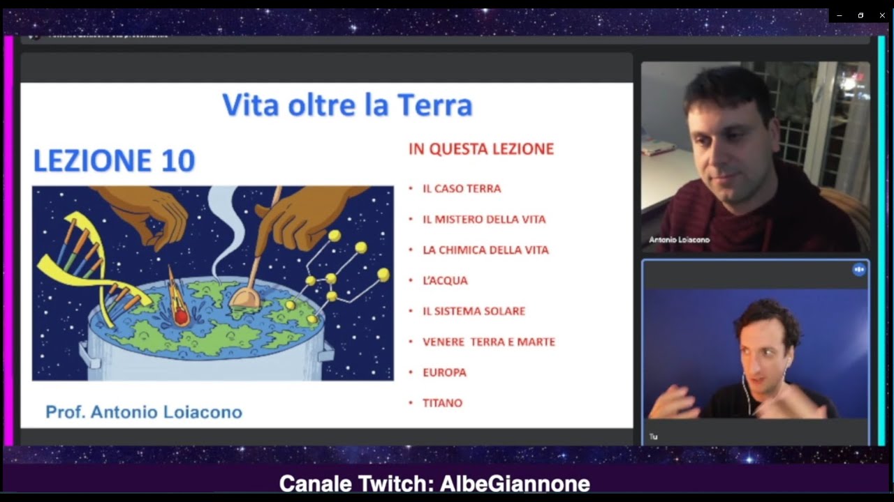 VITA SU ALTRI PIANETI (24-02-2022) - LE MIE LIVE con Alberto Giannone