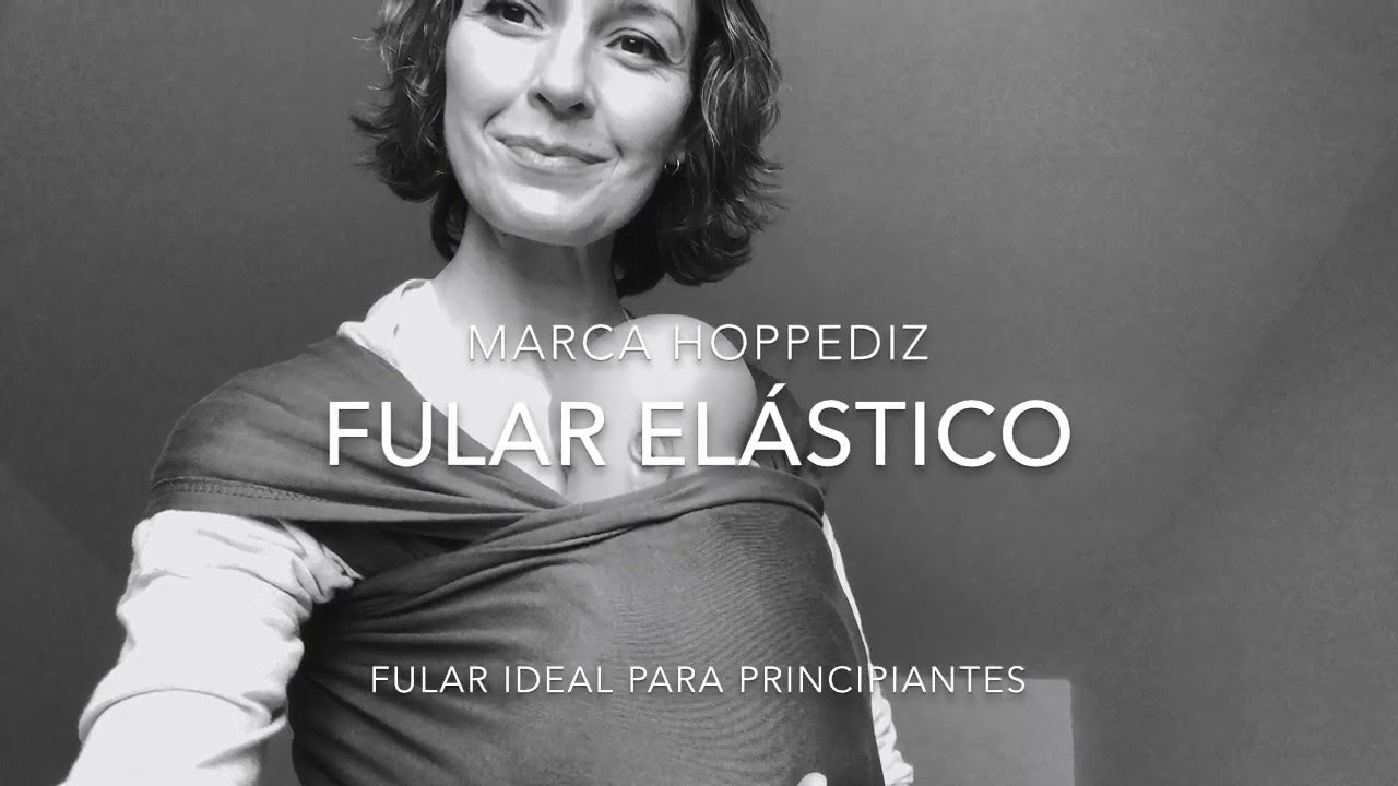 cómo ajustar un fular elástico de algodón hoppediz 720p