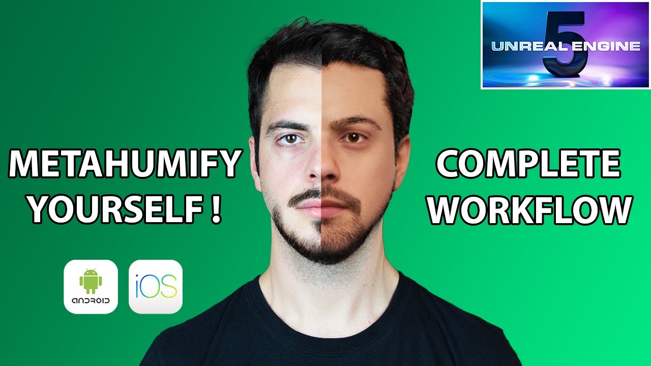 [UE5 - Android/iOS] Create custom Metahuman that looks like you!