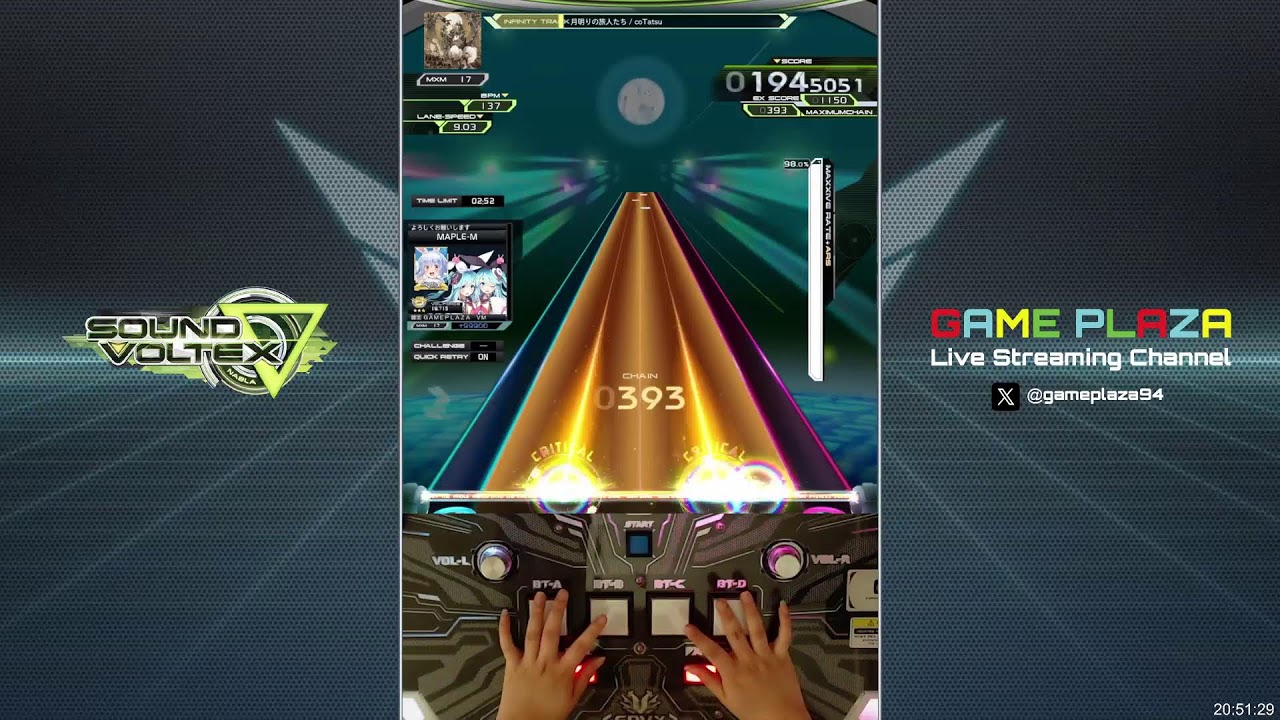 광주 게임플라자 SOUND VOLTEX VM (9번기) LIVE