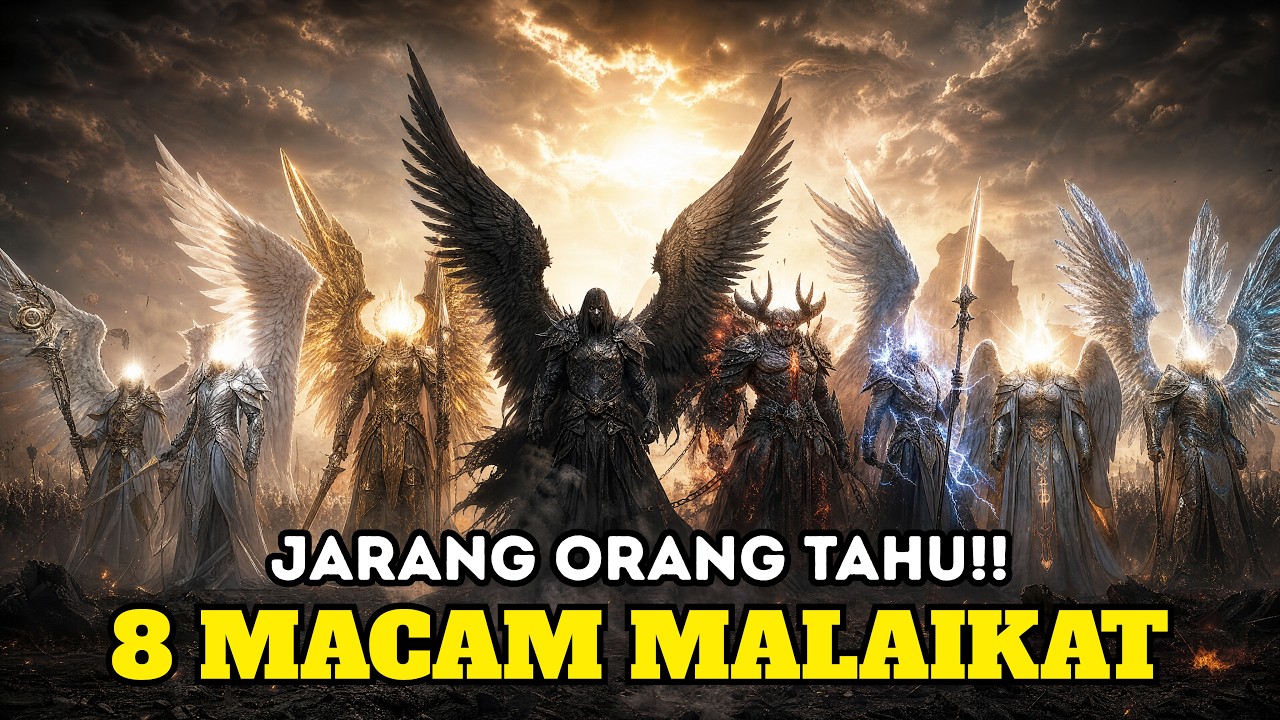 SELAIN 10 MALAIKAT | ADA 8 MALAIKAT YANG JARANG DIBAHAS PADAHAL PERANYA SANGAT PENTING