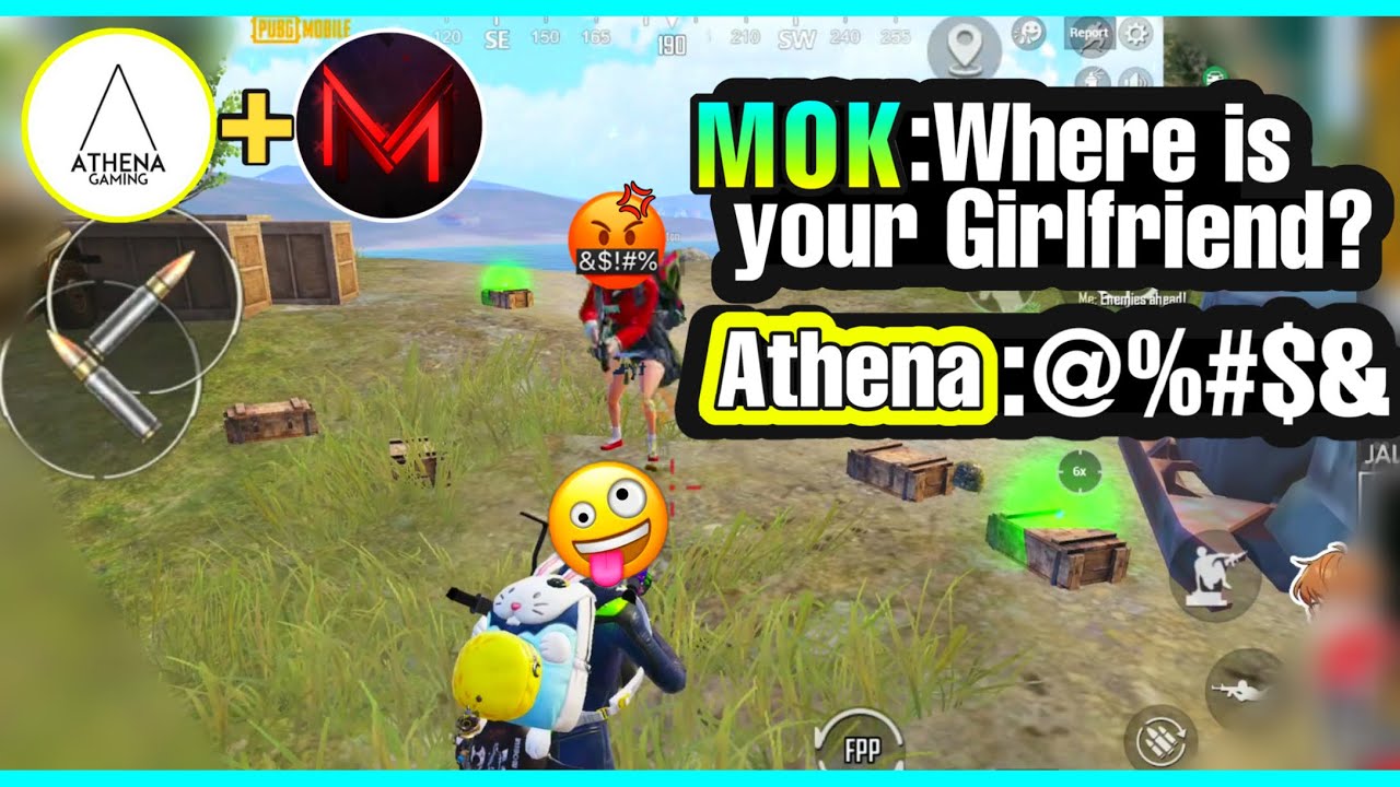 Athena Angry On MoK😡 | Duo vs Squad | PUBG MOBILE