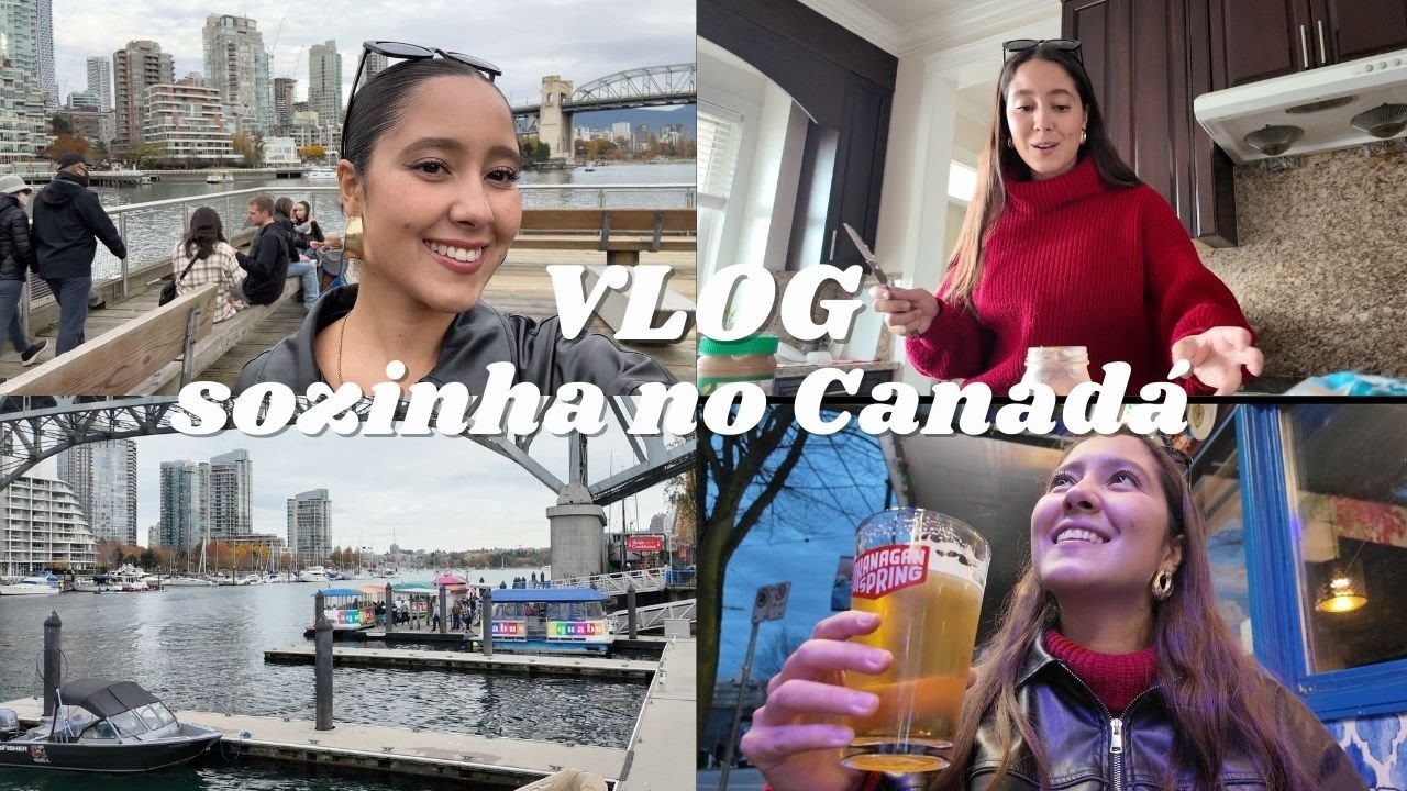 Sozinha no Canadá 🇨🇦 | Solo date, intercâmbio & um date do Tinder 💌