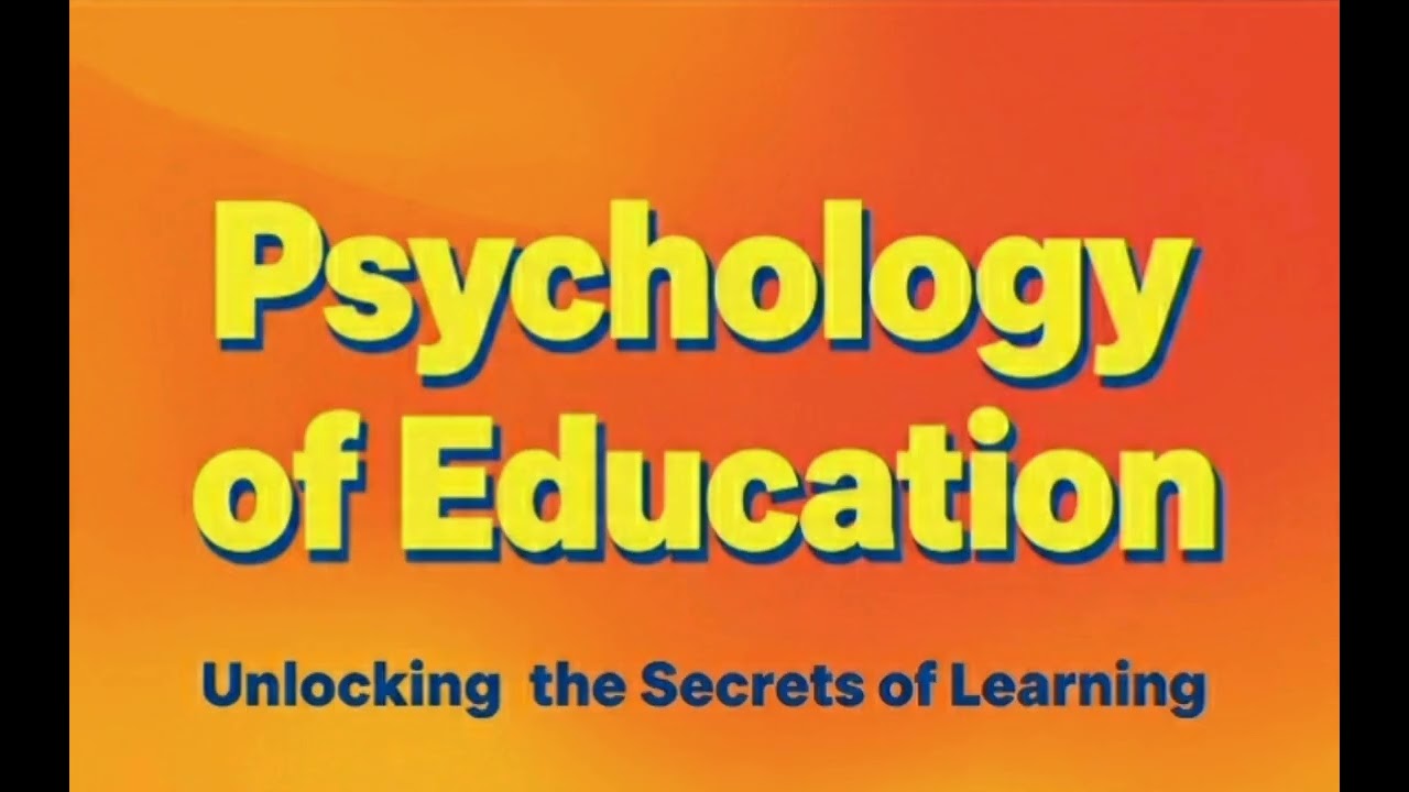 Psychology of Education. 