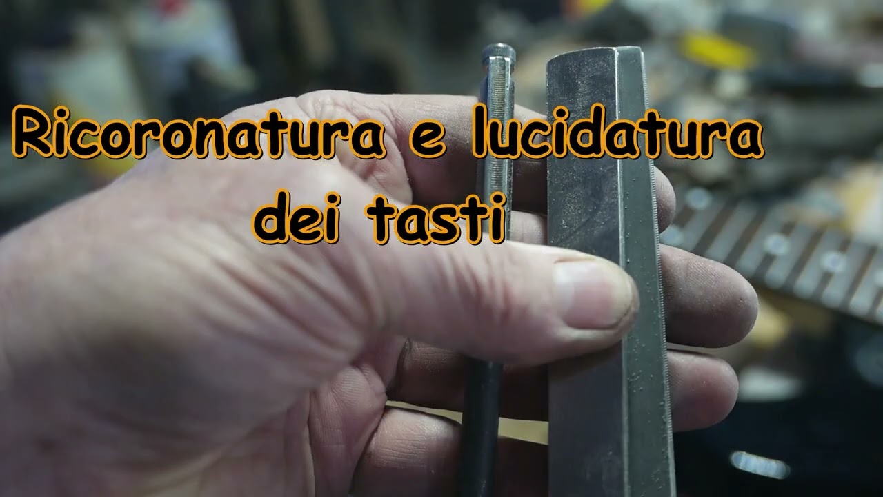 pulizia della tastiera e ricoronatura dei tasti