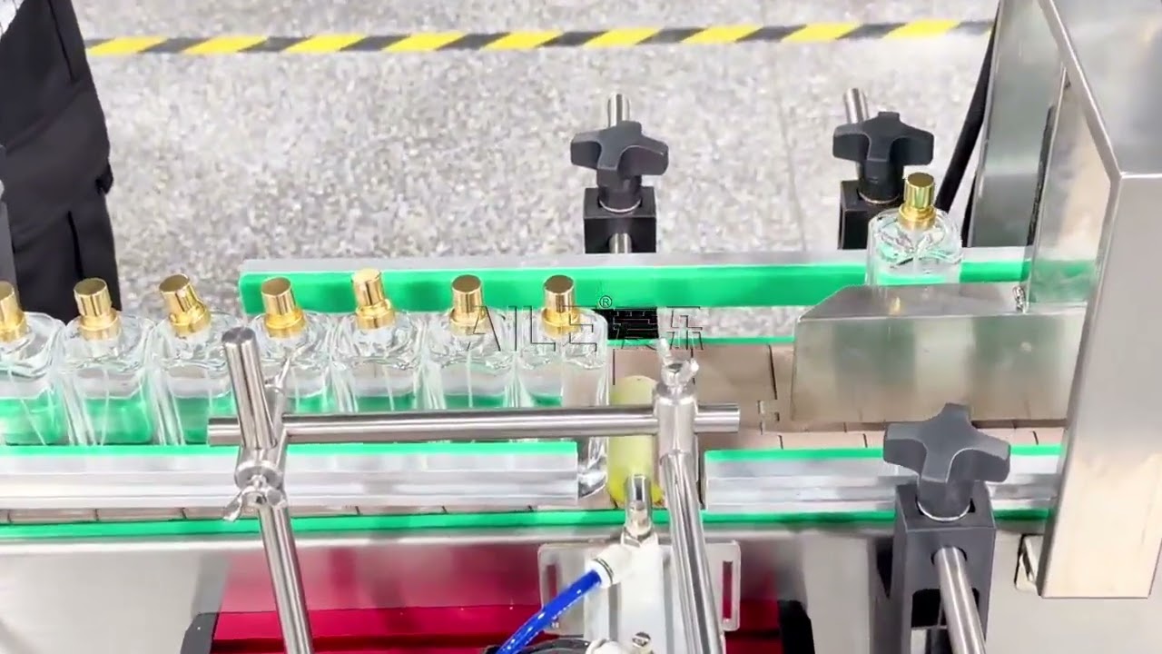 Fully automatic linear perfume filling machine