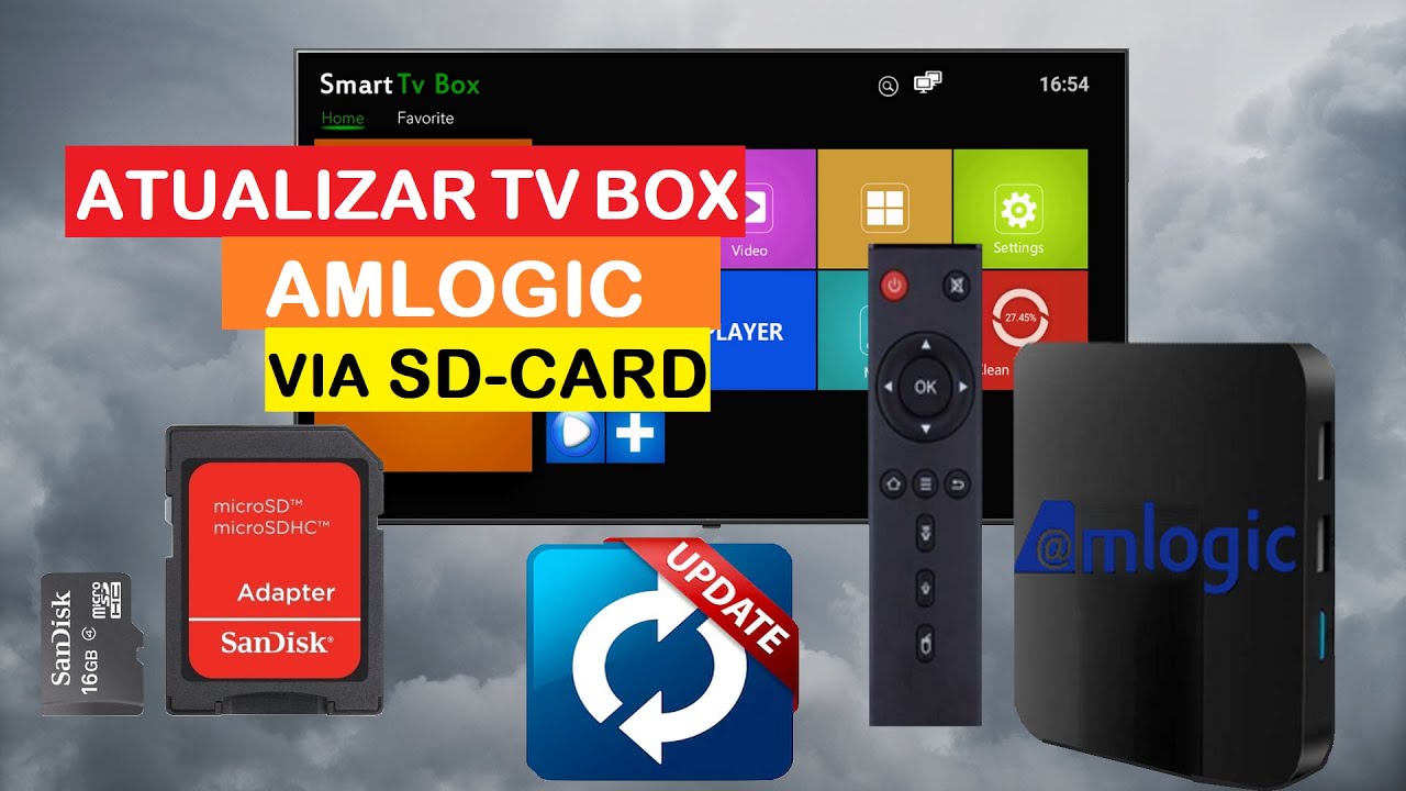 COMO ATUALIZAR OU RESTAURAR QUALQUER TV BOX AMLOGIC POR CARTÃO SD