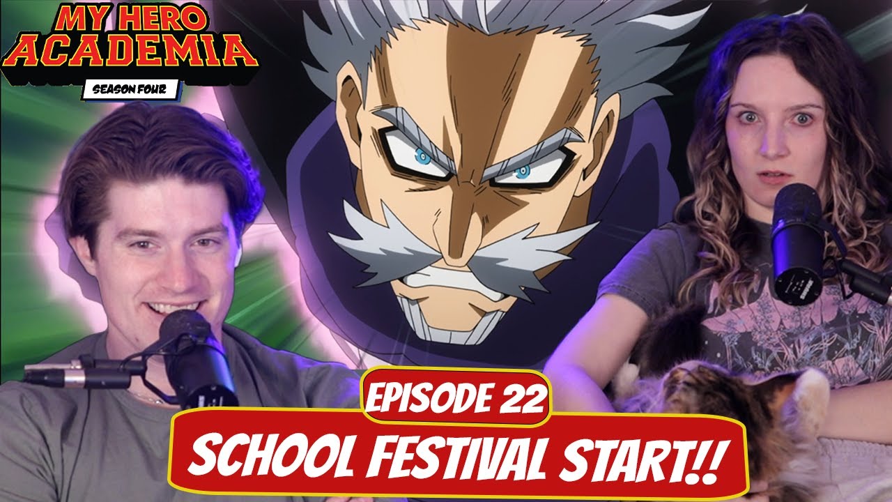 GENTLE GOES ALL OUT! | My Hero Academia Season 4 Wife Reaction | Ep 4x22, “School Festival Start!!”