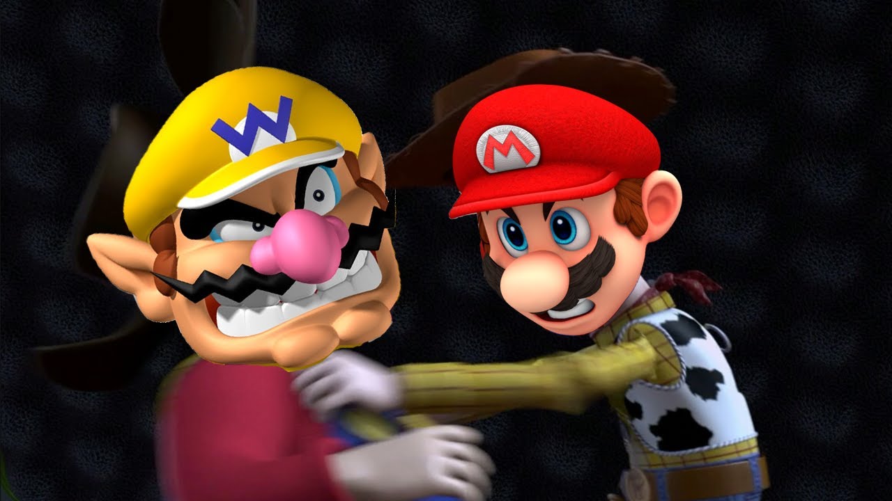 Mario & Luigi VS Wario Final Battle | Toy Story Meme
