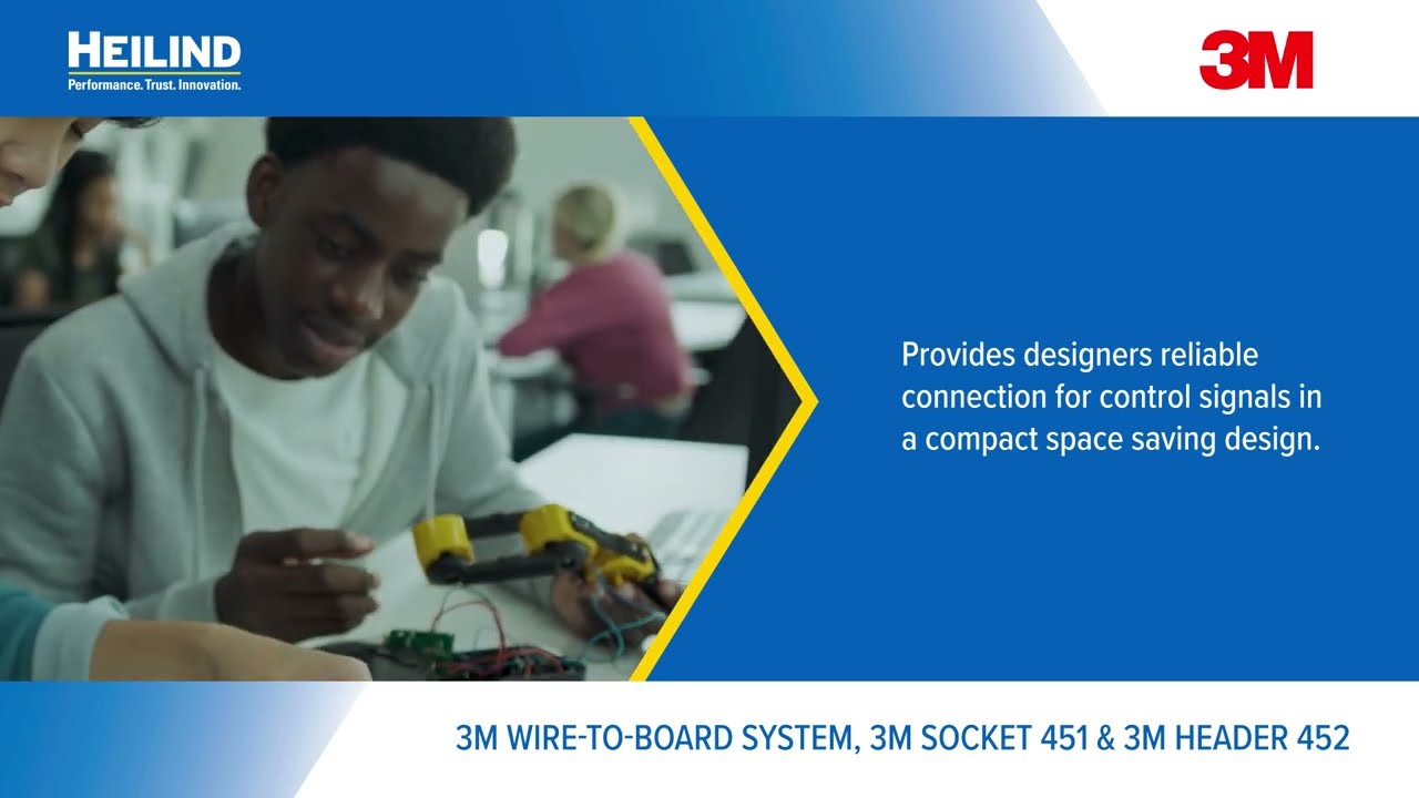 3M&trade; 451&452 Series Wire to Board Systems