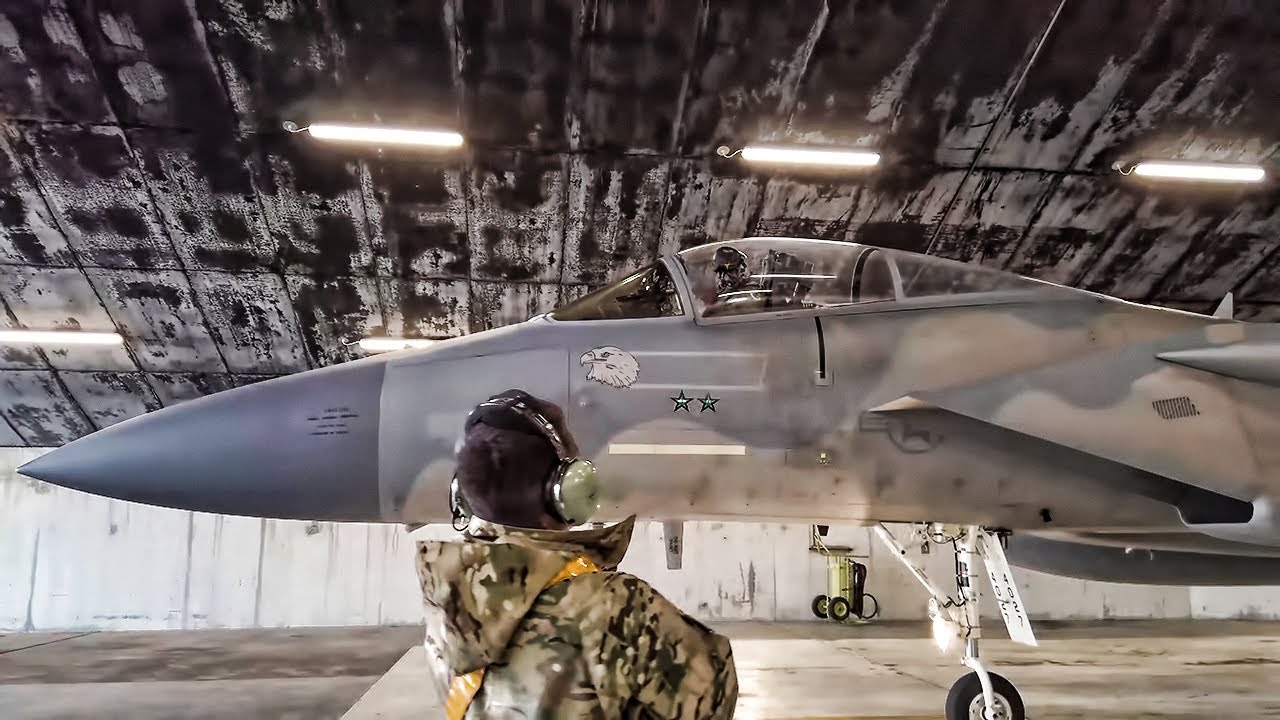 USAF F-15C Eagle Scramble Training • Iceland Air Policing