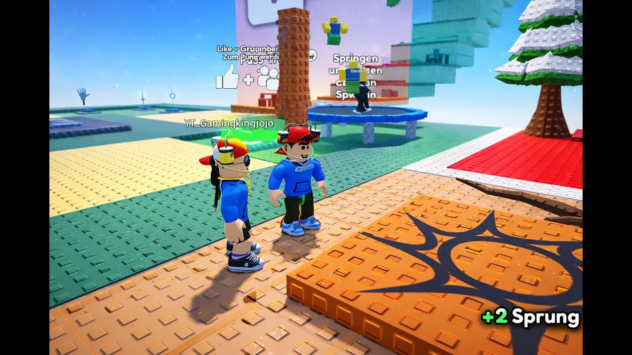 Wir klettern in Ein Breinrot rein Roblox Deutsch