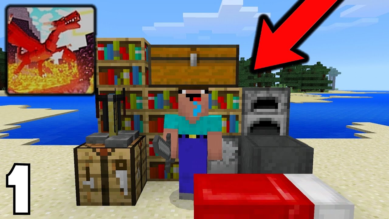 Craft Dragon Clever - LOOKING FOR A DRAGON FROM THE APP ICON (He Almost KILLED ME) - Survival Part 1