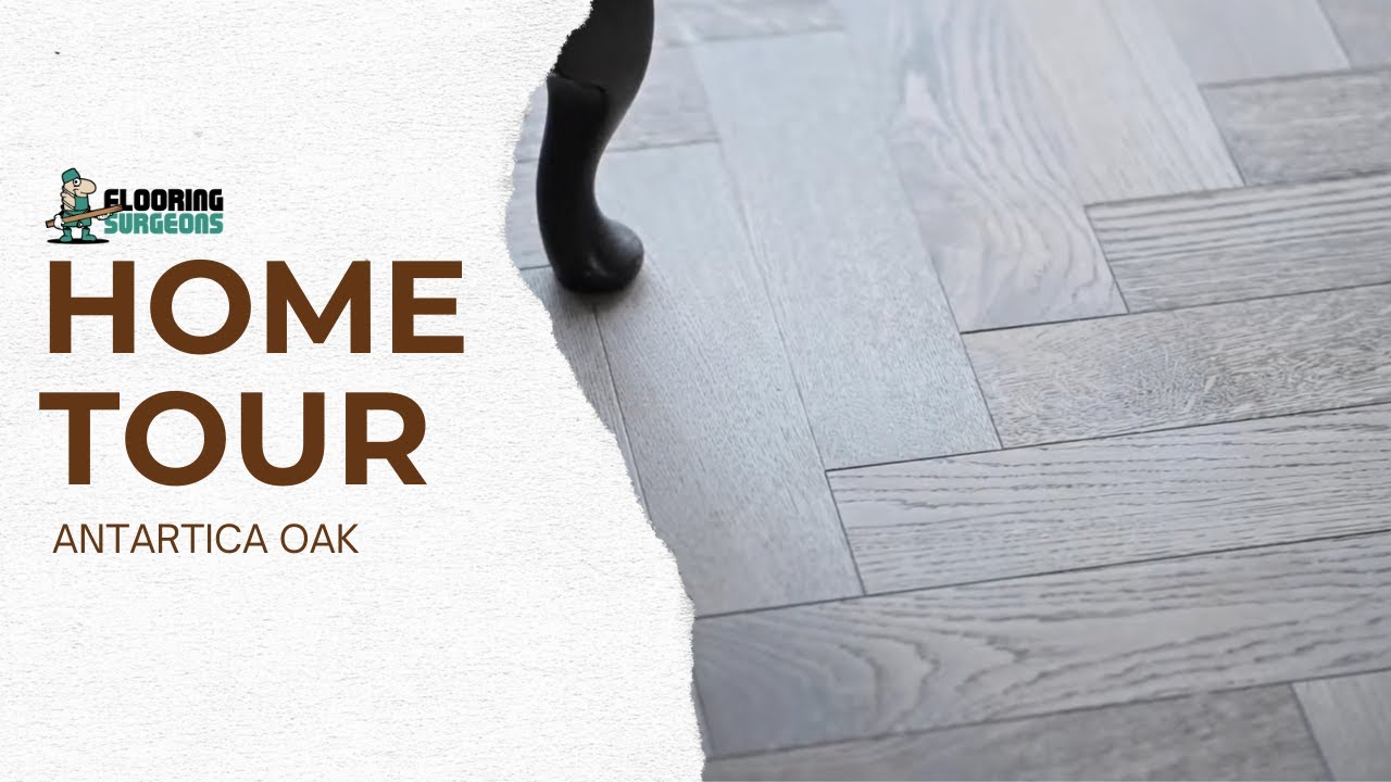HOME TOUR - Dolcevita Antartica Oak Herringbone Engineered Wood Flooring - Flooring Surgeons