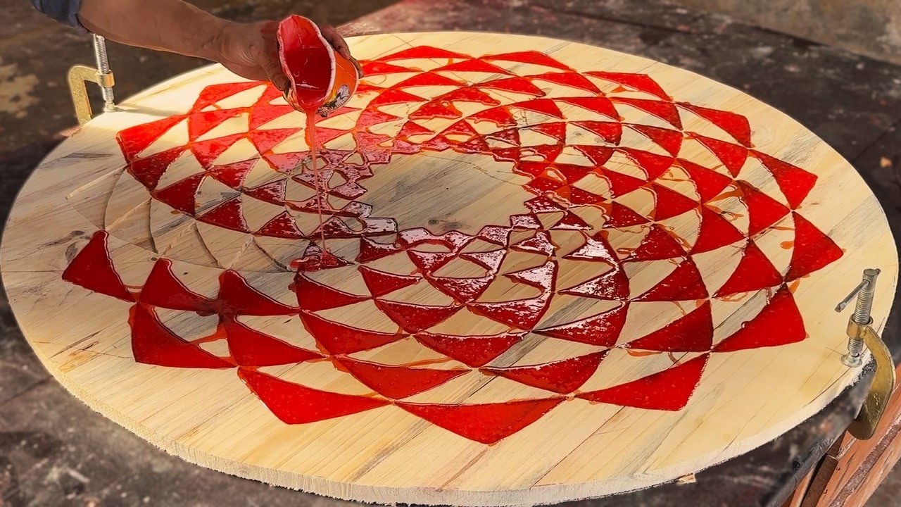 Turning Wood Pieces into Masterpieces: Designing an Elegant Table with Unique Patterns