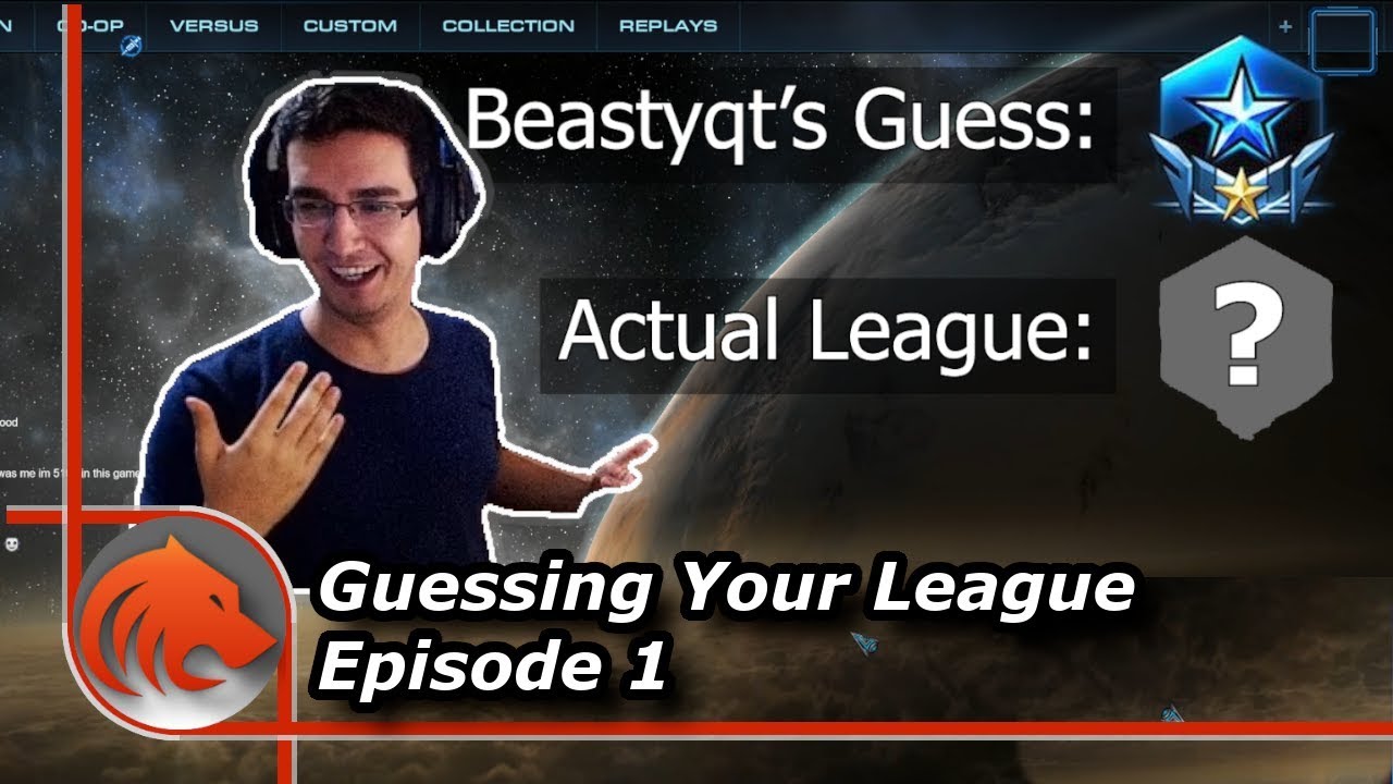 Beastyqt Guessing YOUR League From Replays! | Episode 1