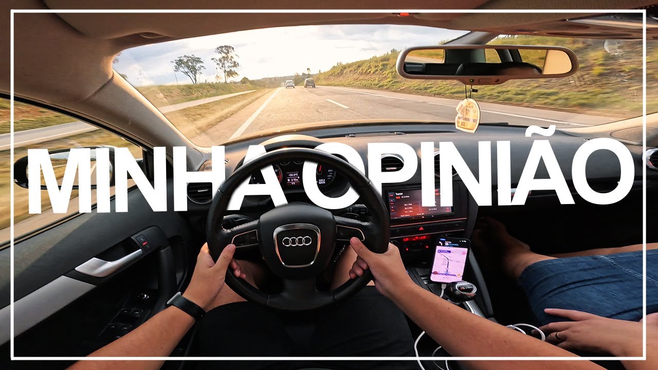 ESSA é A MINHA OPINIÃO SOBRE o AUDI A3 SPORTBACK 2.0 TFSI 2012! | BATE-PAPO na RODOVIA