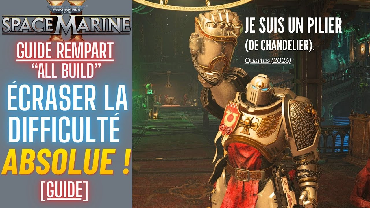 Space Marine 2 - Rempart All Build - ÉCRASER La Difficulté ABSOLUE ! [Guide De Classe]