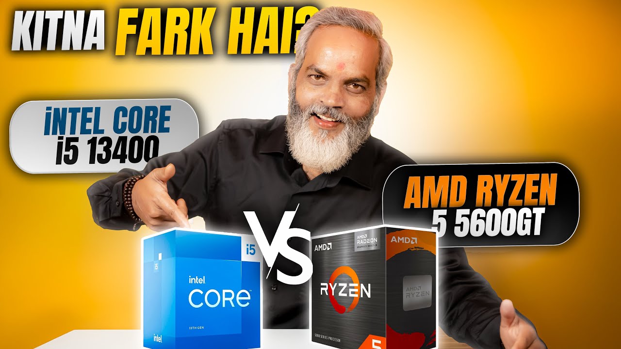 Intel Core i5 13400 🆚 AMD Ryzen 5 5600G 🔥 Kitna Fark Hai?