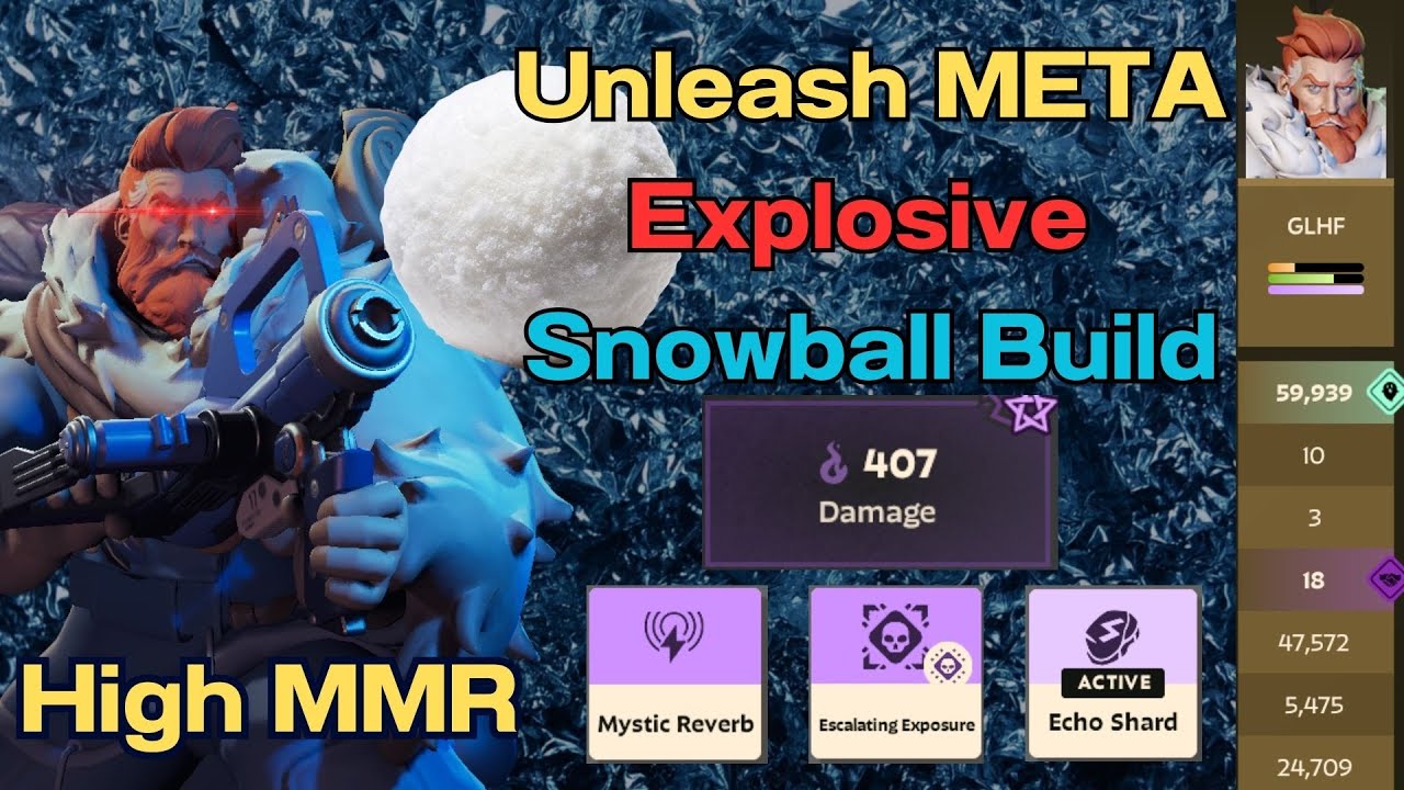 Conquer Snowball Explosive - The Best Kelvin Build | Deadlock HighMMR