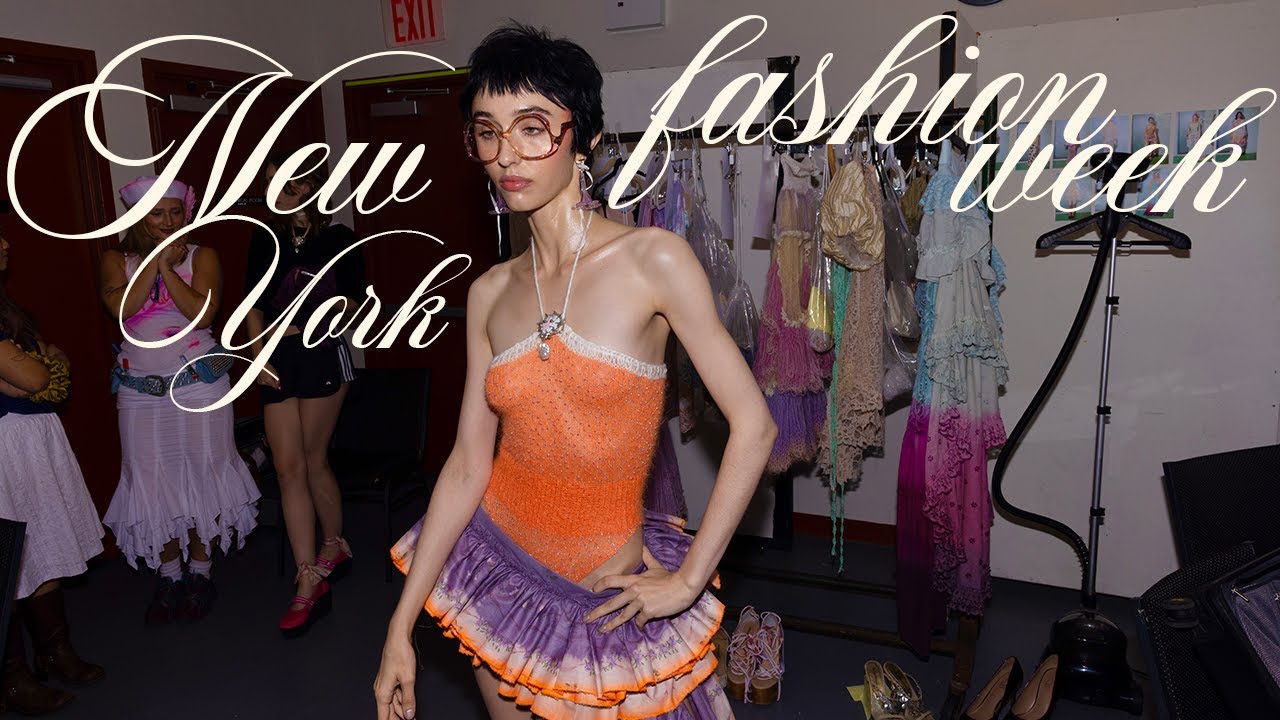 NYFW vlog pt.2 | style a runway show with me + more fashion & friends!!