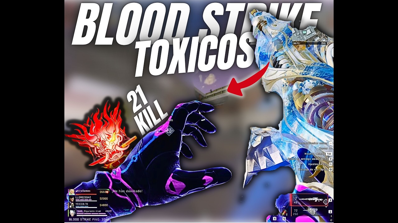 ME ENCUETRO A UNA SQUAD TOXICA EN BLOODSTRIKE Y TERMINO MUY MAL PARA ELLOS! #bloodstrike #ozfps