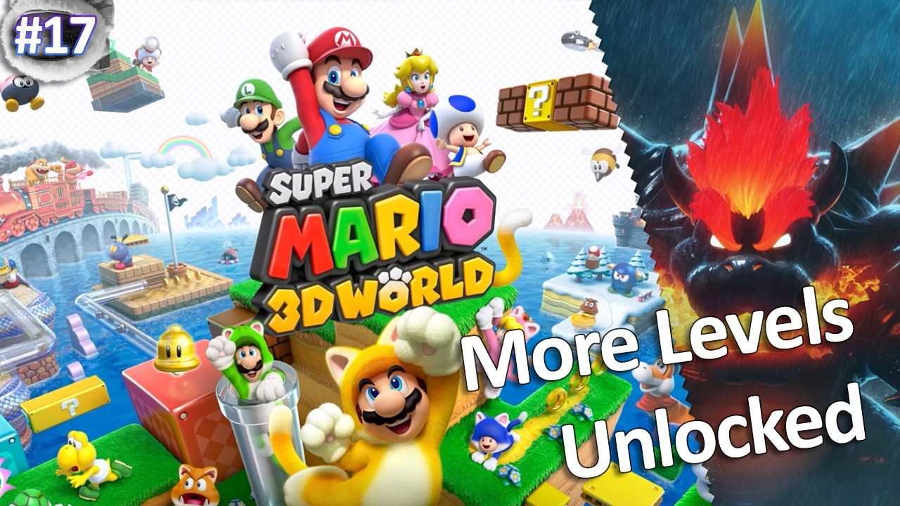 🎮 Super Mario 3D World | World 5 - More Levels Unlocked