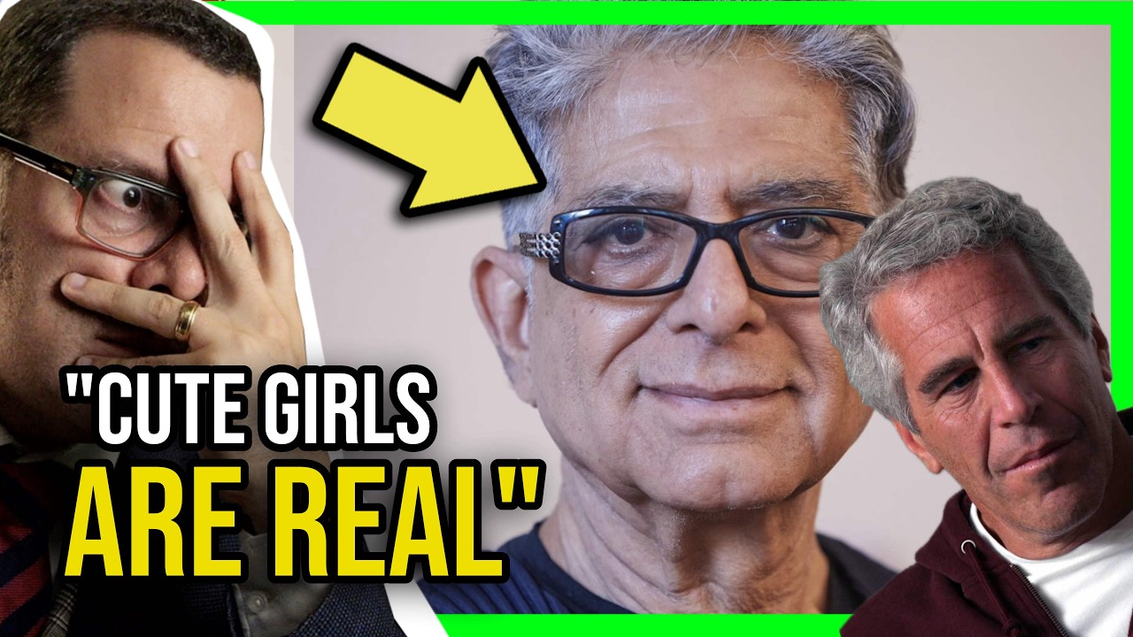 Deepak Chopra getting SPICY with Jeffrey Epstein was not on my bingo card