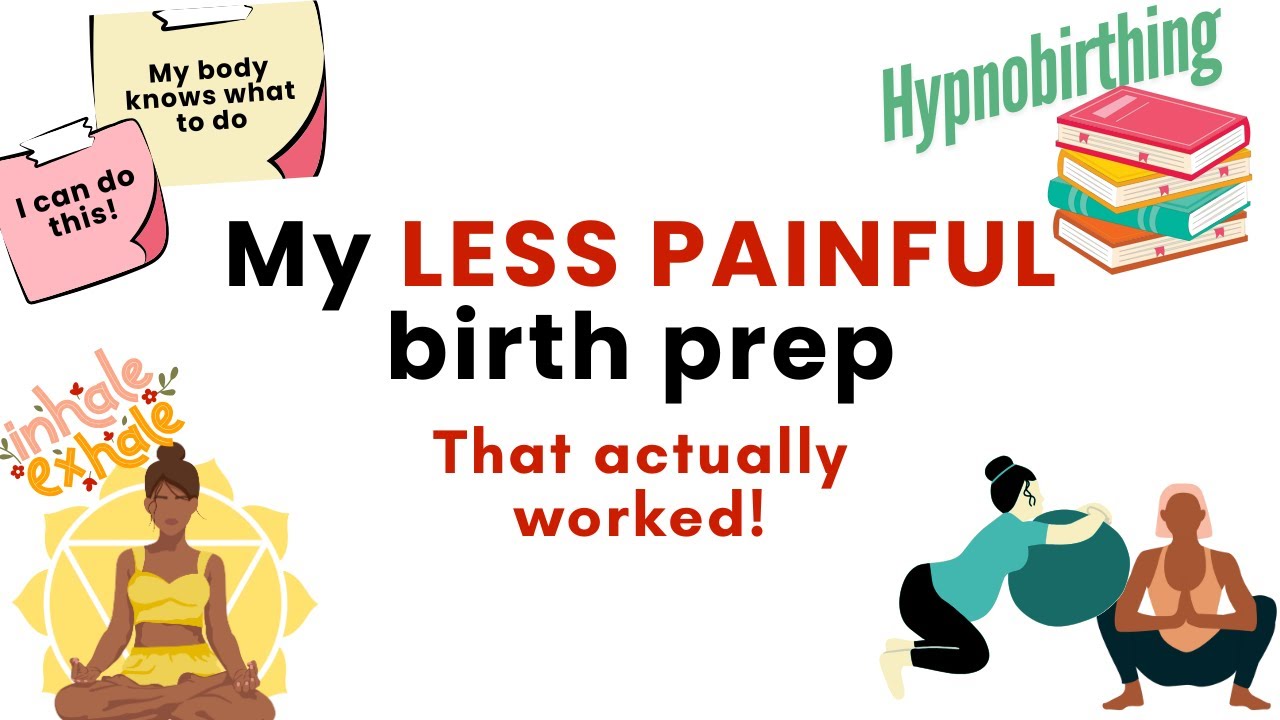 How to prepare for a LESS painful birth?