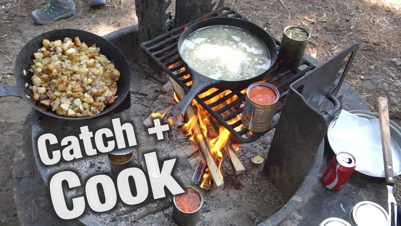 How To: Walleye CATCH and COOK (Shore Lunch) -- North Tour Pt. 5