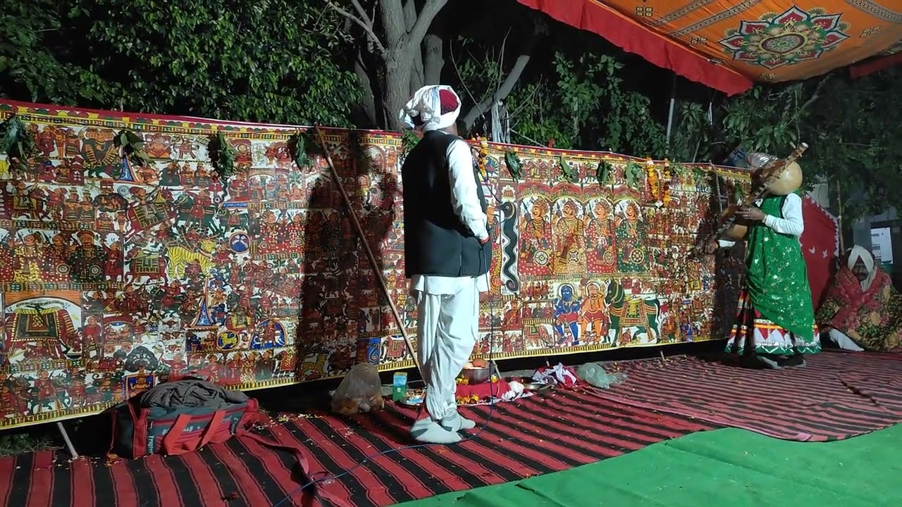 काली काकर श्री देवनारायण दरबार के पड़ कथा जगदीश जी भोपा रायरा कुंडी राजू जी भोपा 