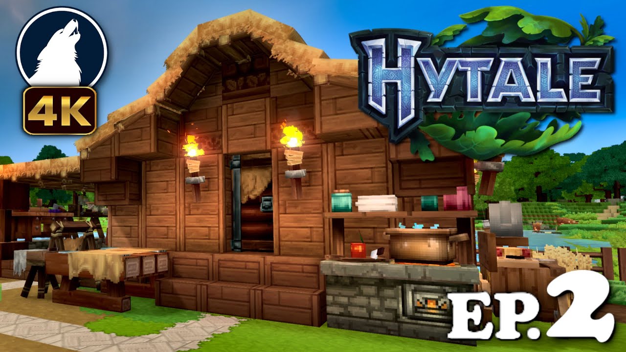 MIGLIORIAMO LA NOSTRA CASETTA E I NOSTRI ATTREZZI ! | HYTALE Gameplay ITA | EP.2