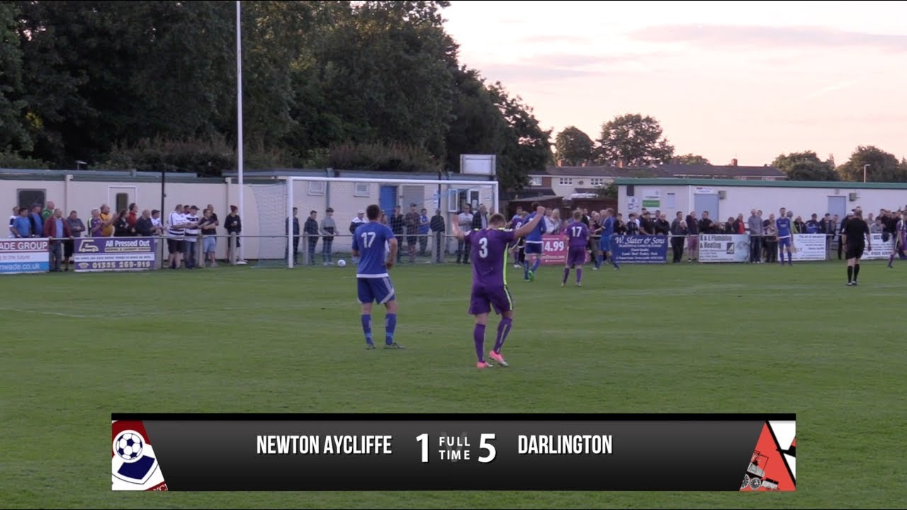 Goals: Newton Aycliffe v Darlington