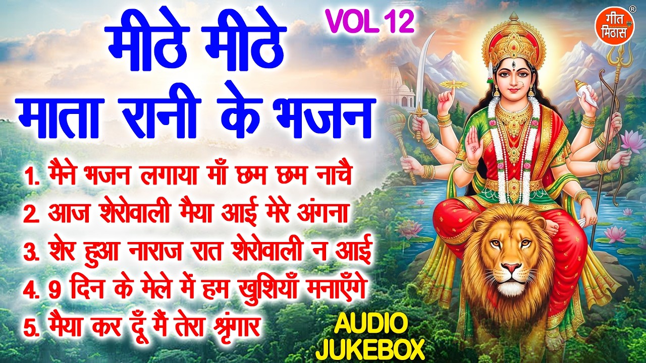 मीठे मीठे माता रानी के भजन Vol 12 | Non Stop Mata Bhajan | Navratri Ke Pyare Bhajan [AUDIO JUKEBOX]