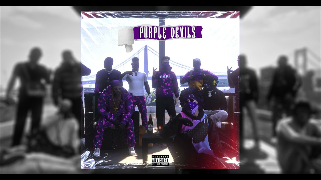 JACK'DA X PISTOULA - PURPLE DEVILS (ANTISOCIAL-RP)