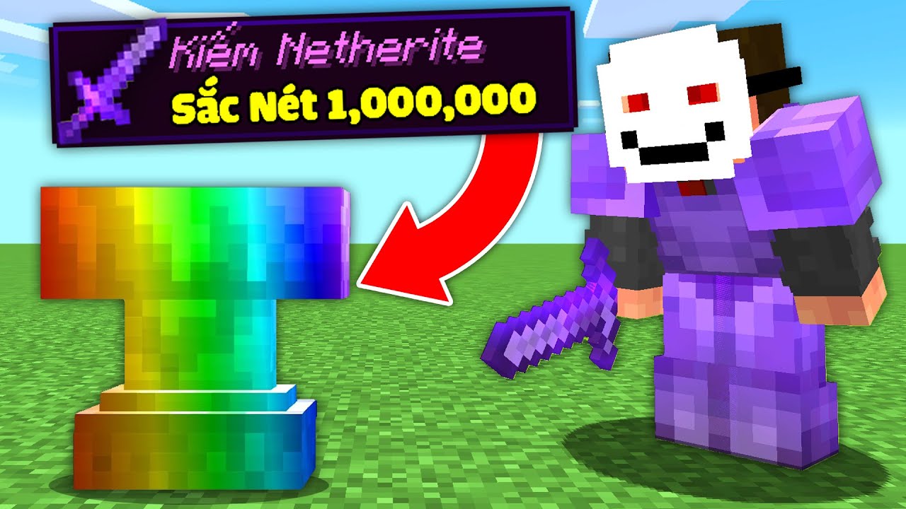 Minecraft, Nhưng Sở Hữu Cái Đe Siêu Mạnh