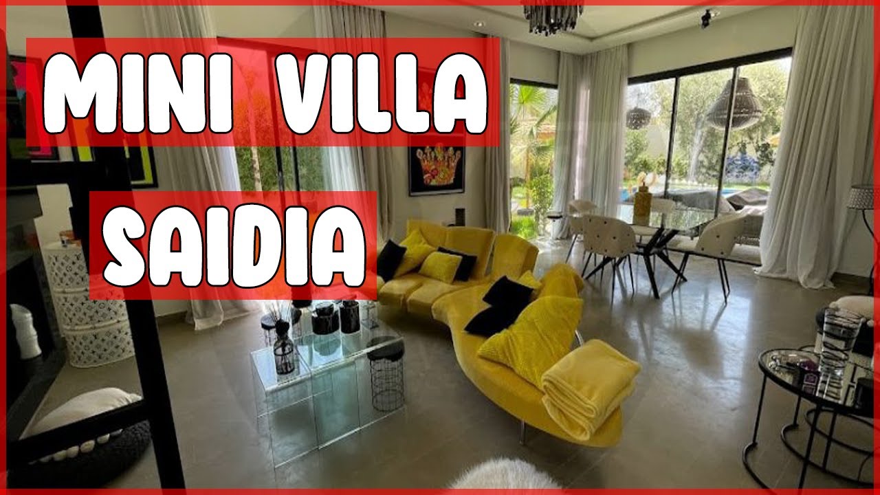 Mini villa à vendre  à Saidia - منزل للبيع بمدينة السعيدية