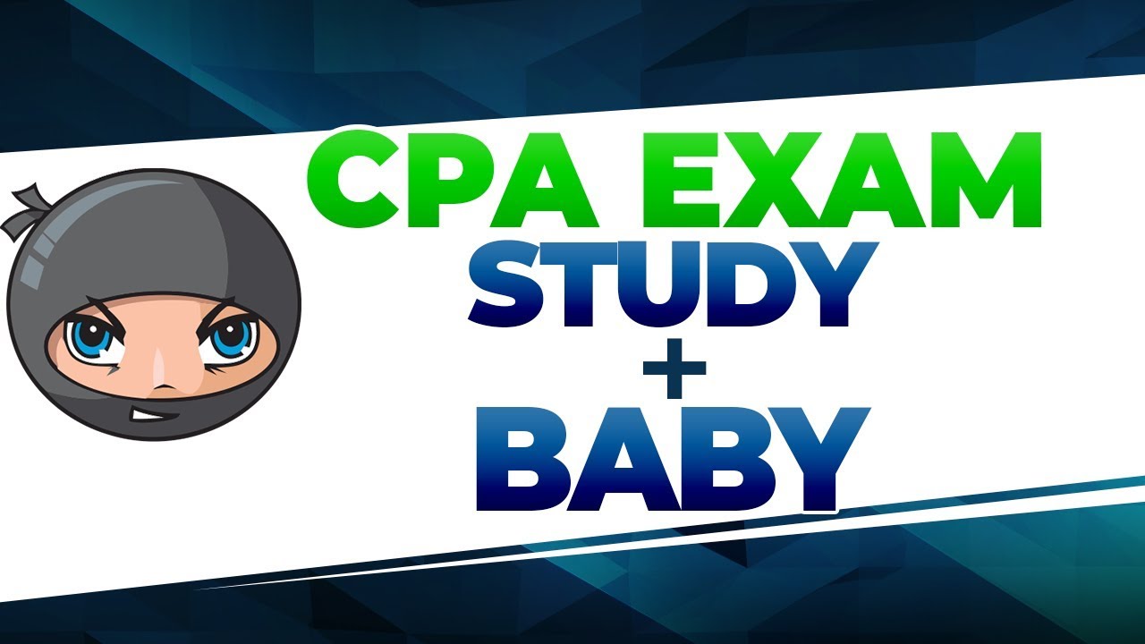Mom Studying for the CPA Exam with a Baby