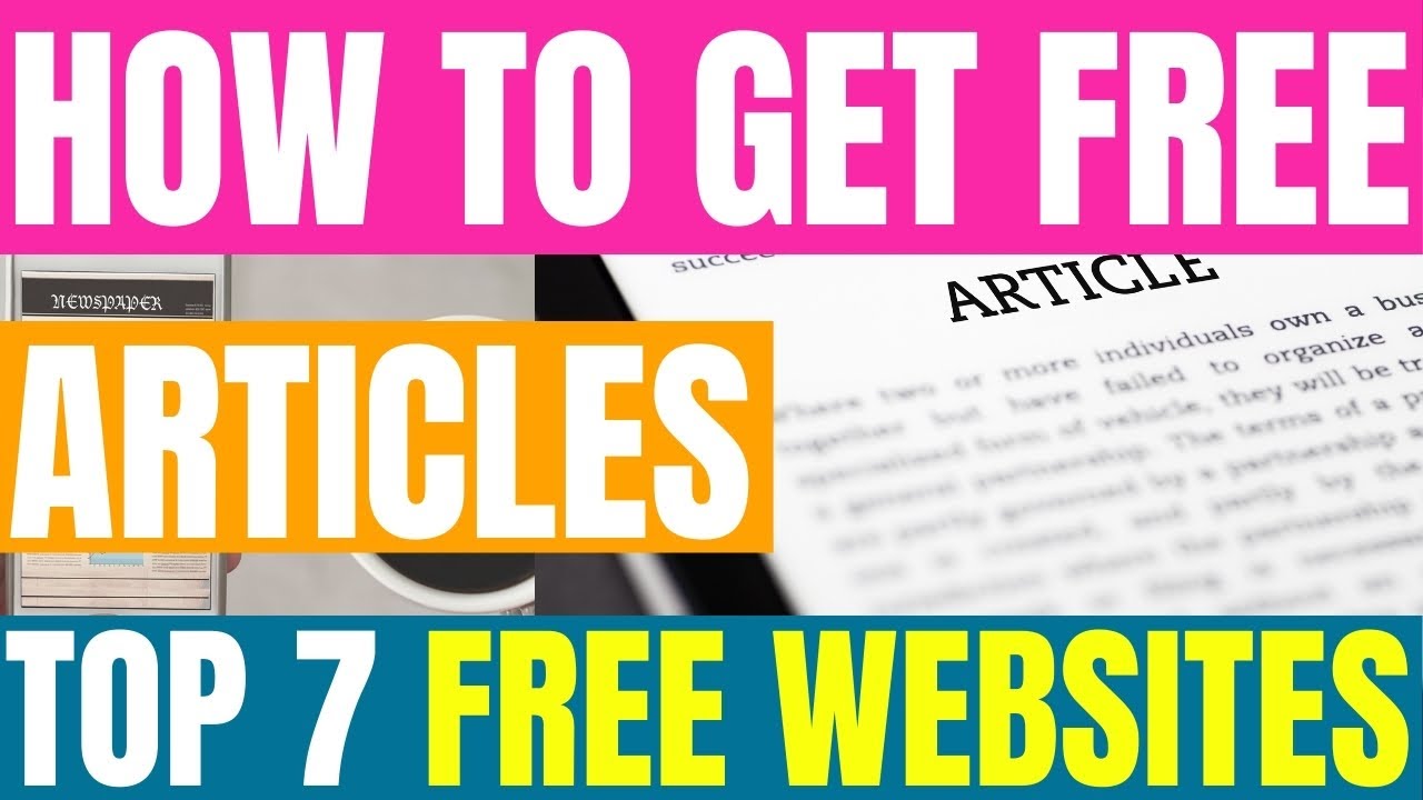 How To Get Free Articles | How To Get Free Content For Website | Make Money With Free Articles