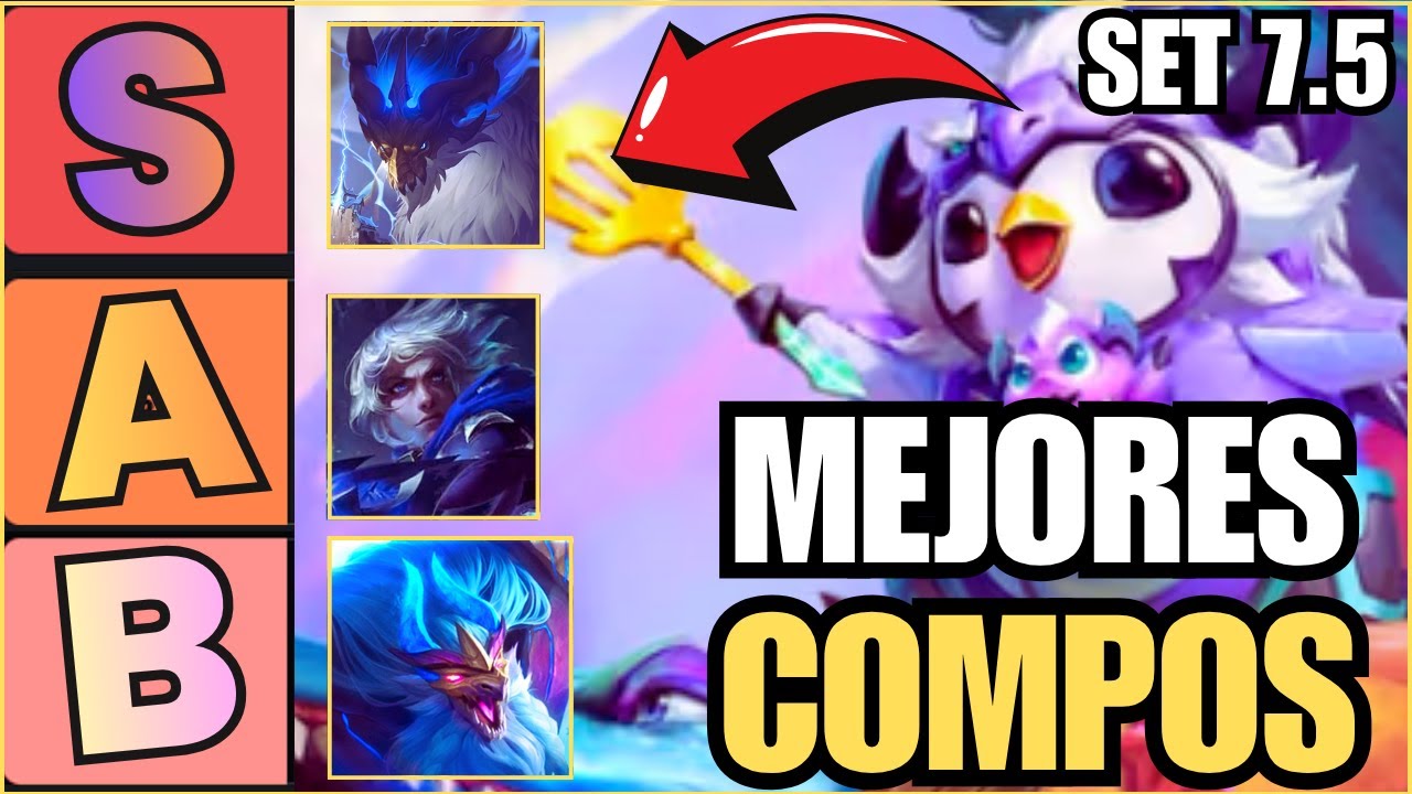 ✅ NUEVO SET REVIVAL 7.5 MEJORES COMPOSICIONES TFT