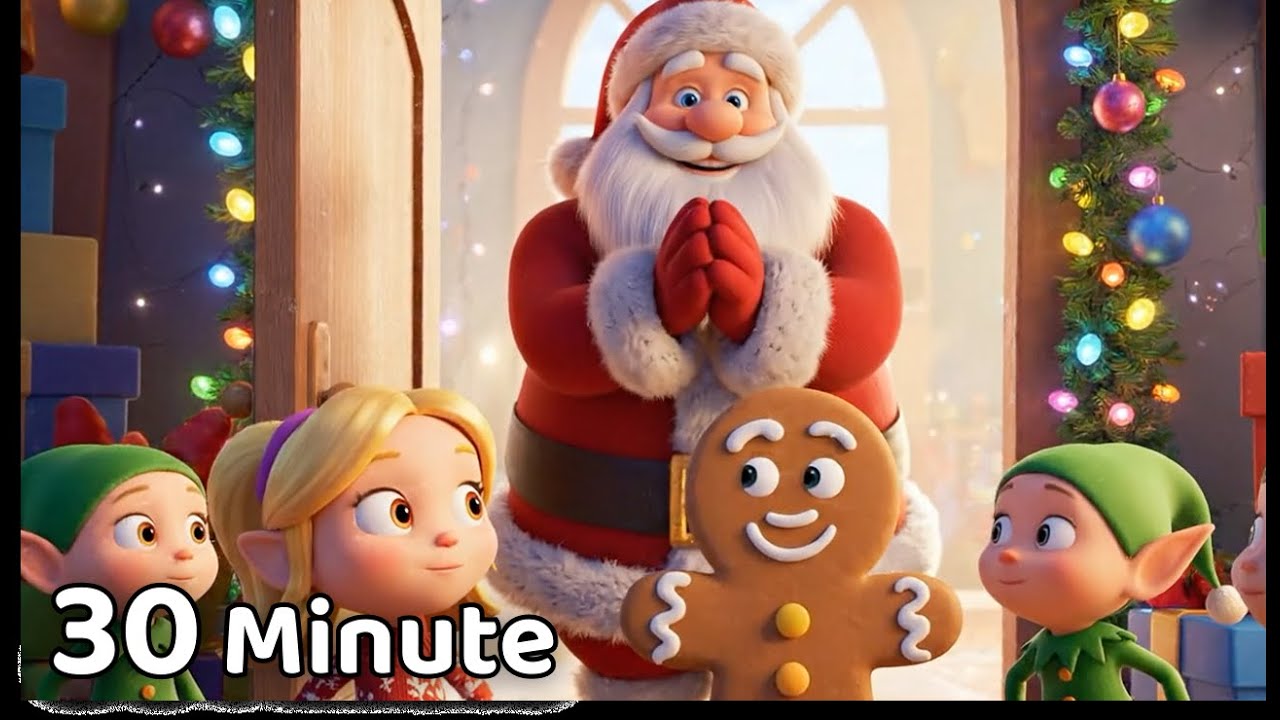 🎄 Cântece de Crăciun pentru Copii | Colaj 30 Minute | Povești, Spiriduși, Moș Crăciun 🎅✨