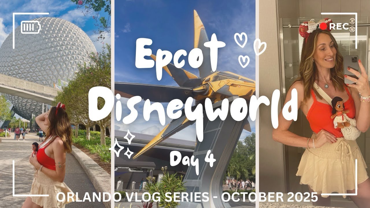 EPCOT WALT DISNEY WORLD Vlog 🌐✨ Orlando Series Day 4: Guardians, Soarin, World Showcase & more! ❤️💫 
