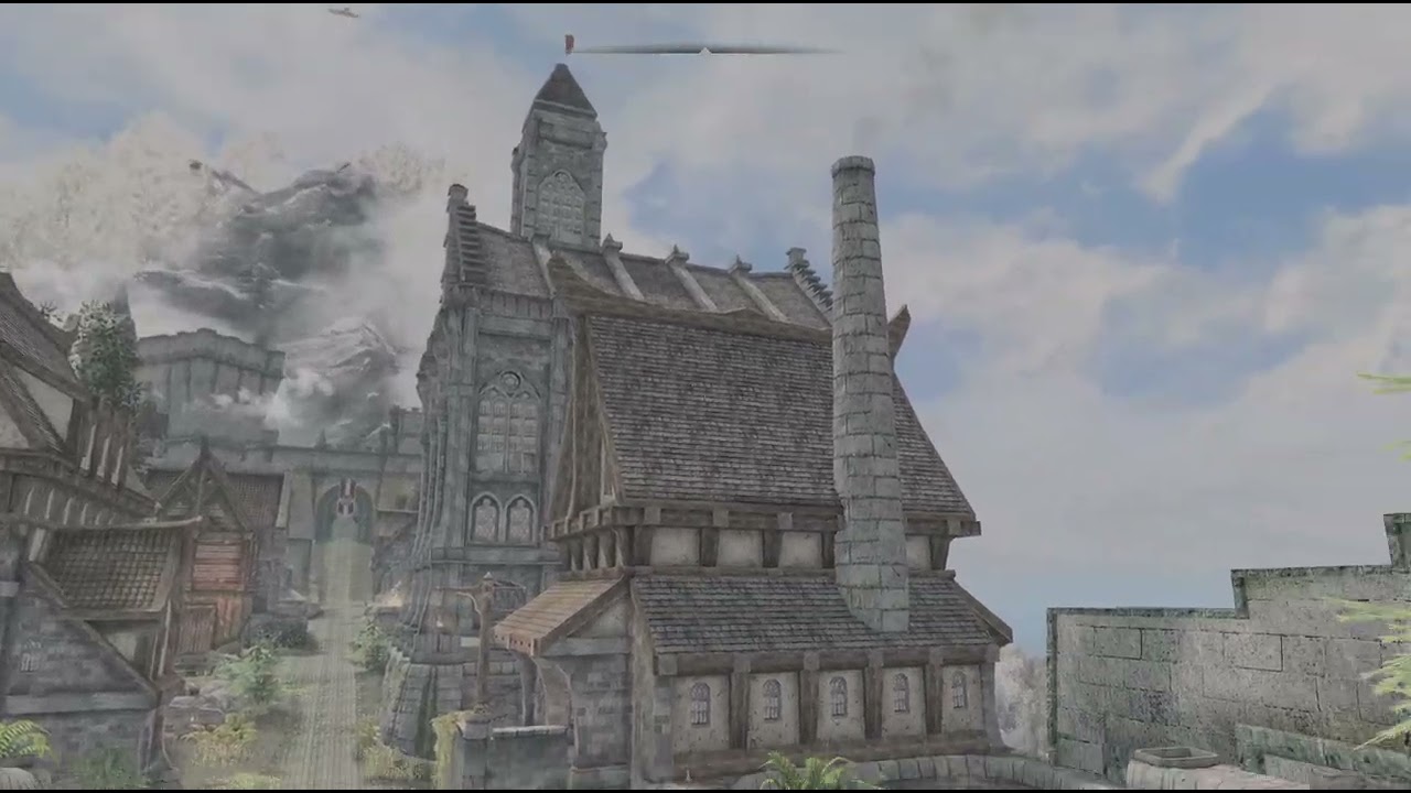 Skyrim PS5 Solitude modded