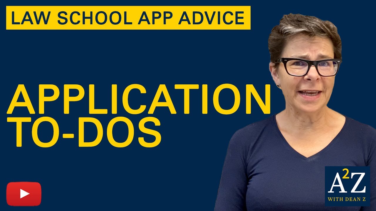 A2Z 12: Application To-Do's