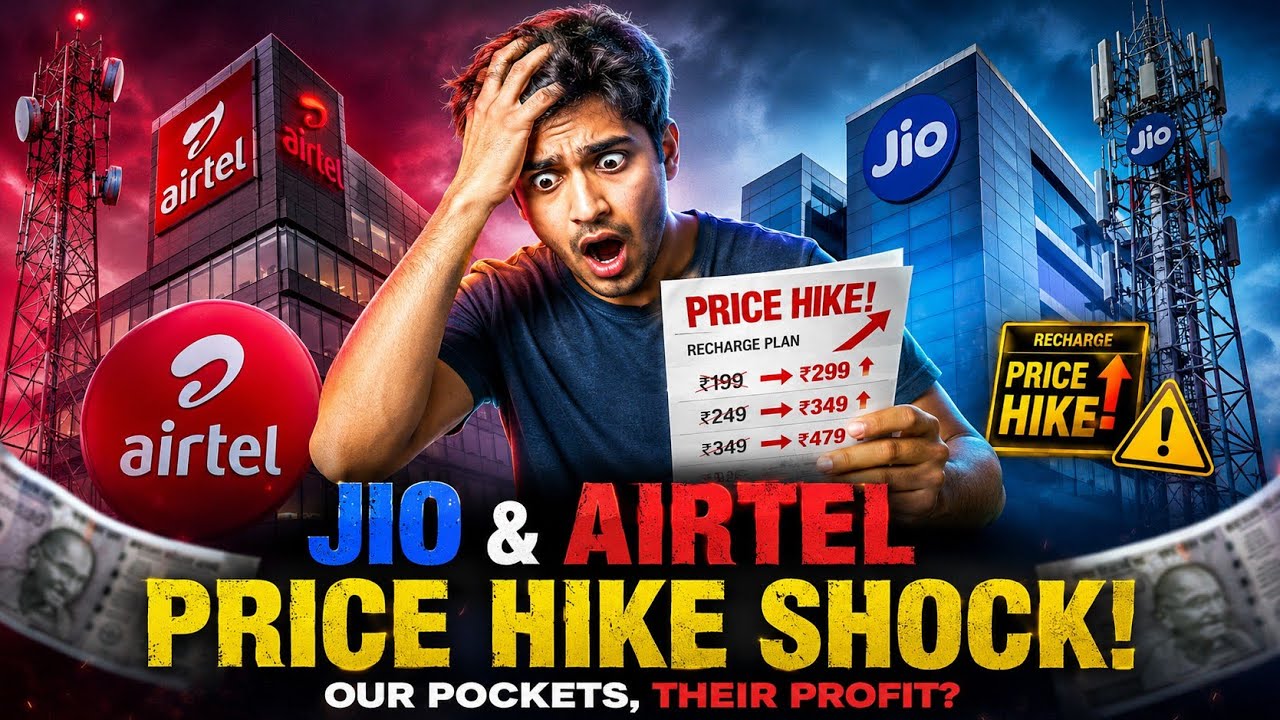 India&rsquo;s Telecom Monopoly EXPOSED🤯 | Jio vs Airtel | Hidden Monopoly you never know | Sgrecords 