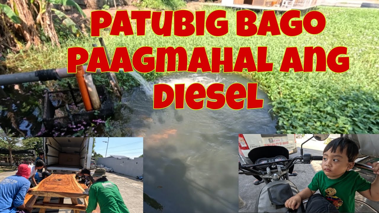 Bili tayo ng extra diesel | Sabay patubig na rin ng fishpond